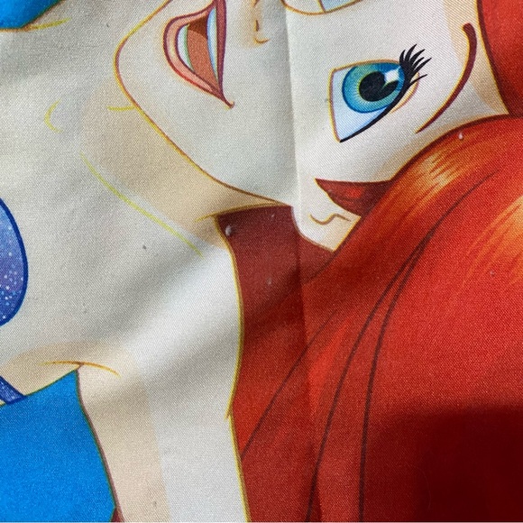 the little mermaid shower curtain NWOT Disney no hooks disney princess - Picture 6 of 8